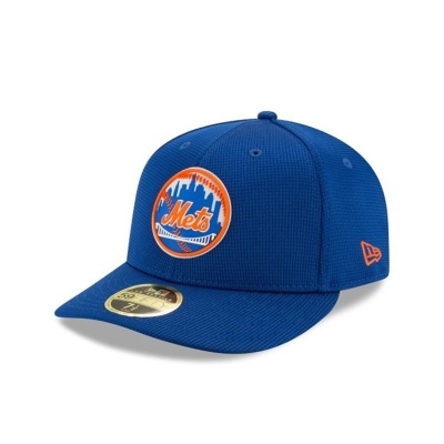 New York Mets Gorra | New Era MLB Clubhouse Collection Low Profile 59fifty Fitted Cap Mexico - Azules